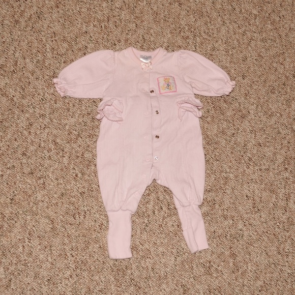 Other - Girls Button Up Onsie 3-6 Months 4096